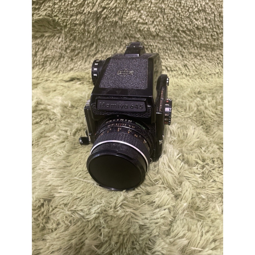 Mamiya M645 Medium Format Rangefinder Film Camera 80mm Lense